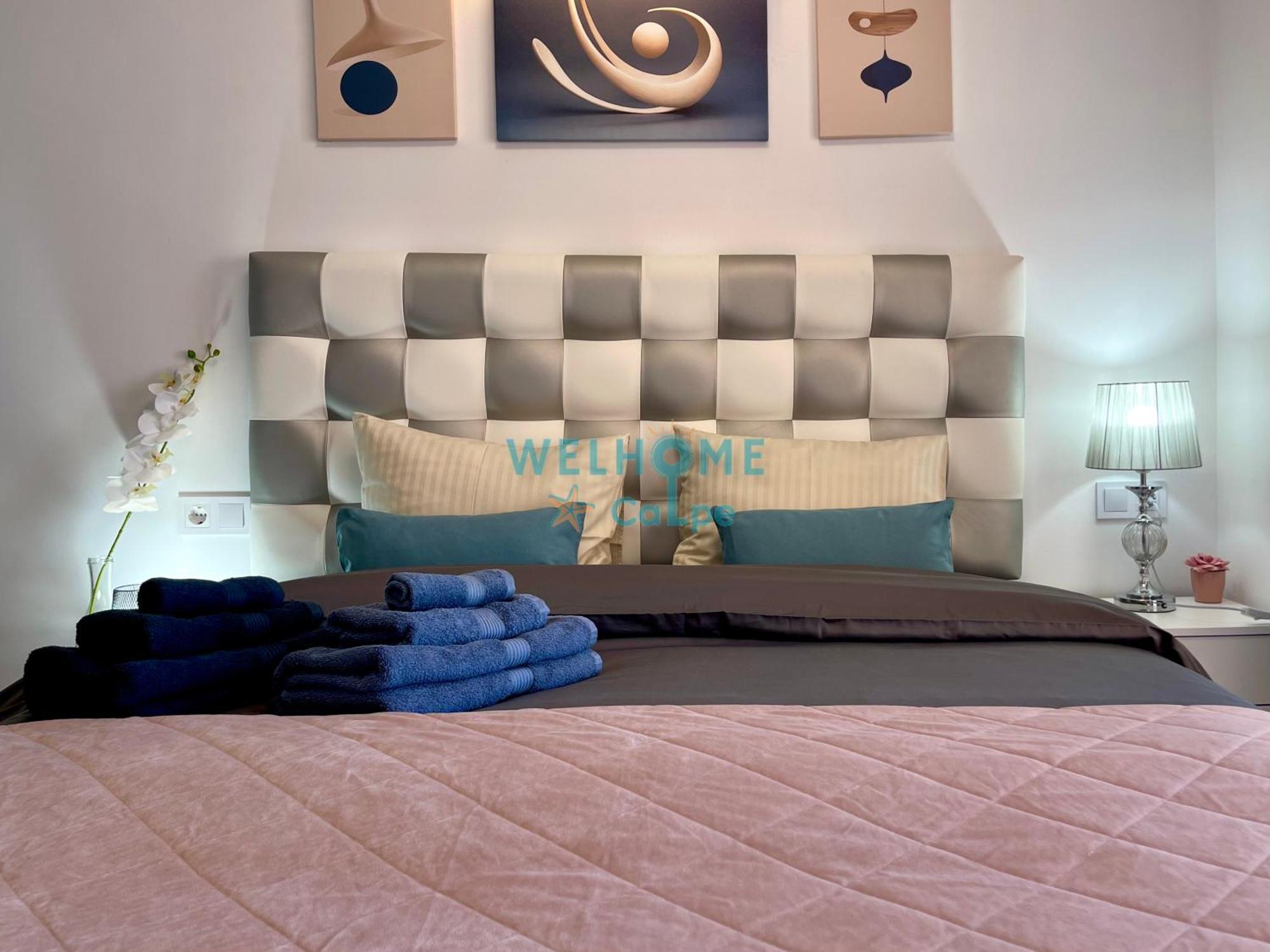 Acuarela Estudio, 1ª Linea, Vista Al Mar, Piscina 卡尔佩 外观 照片