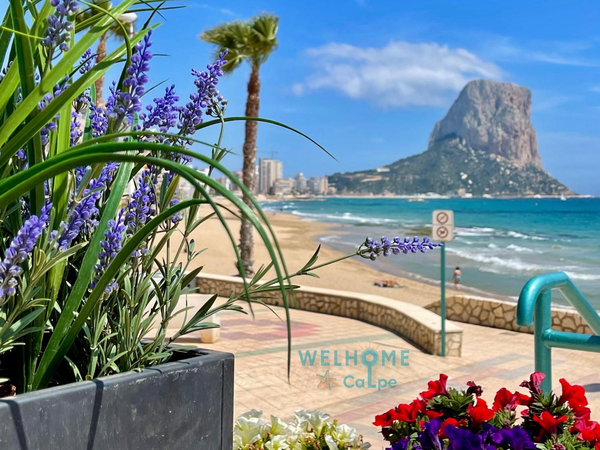 Acuarela Estudio, 1ª Linea, Vista Al Mar, Piscina 卡尔佩 外观 照片