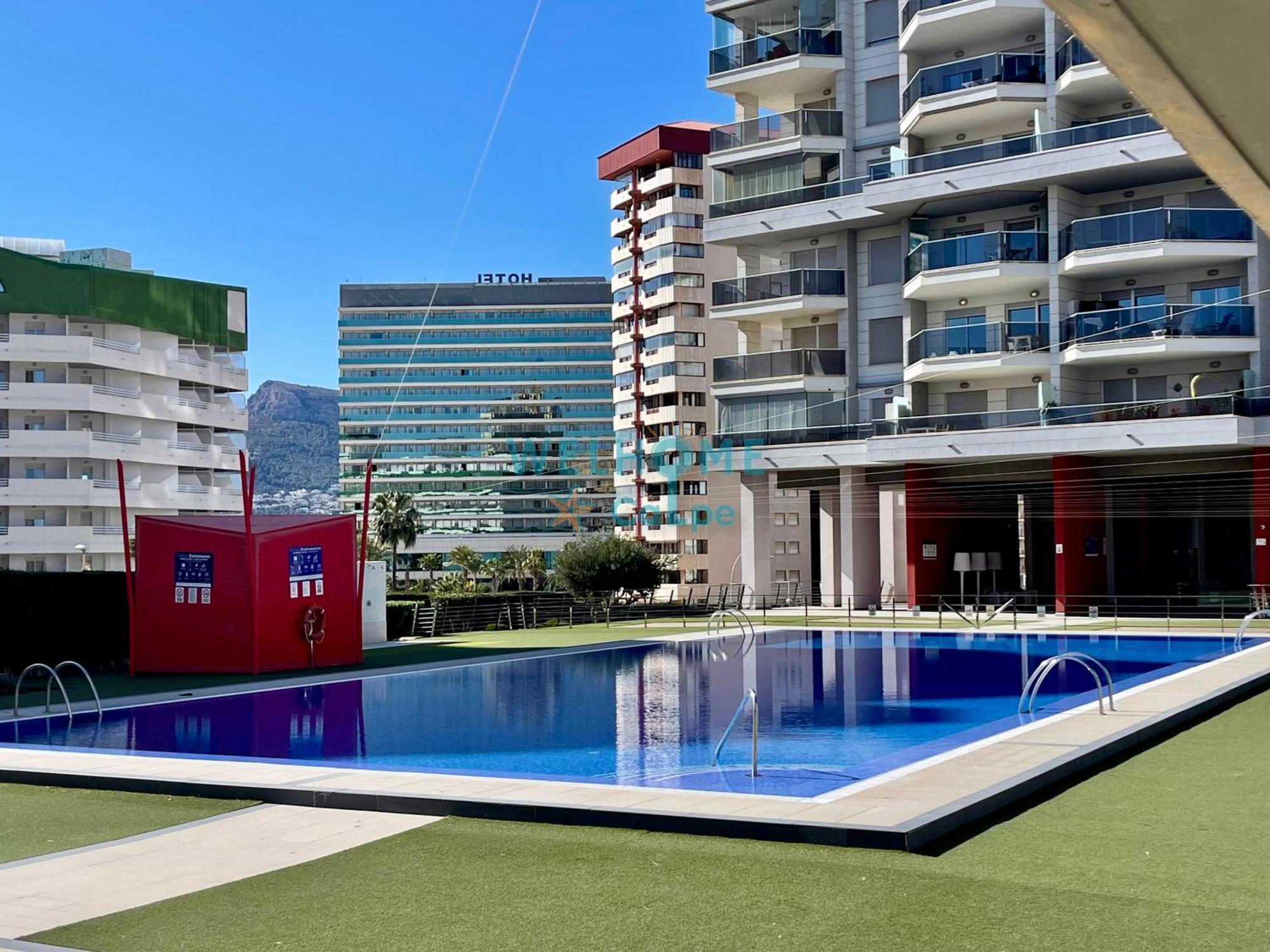 Acuarela Estudio, 1ª Linea, Vista Al Mar, Piscina 卡尔佩 外观 照片