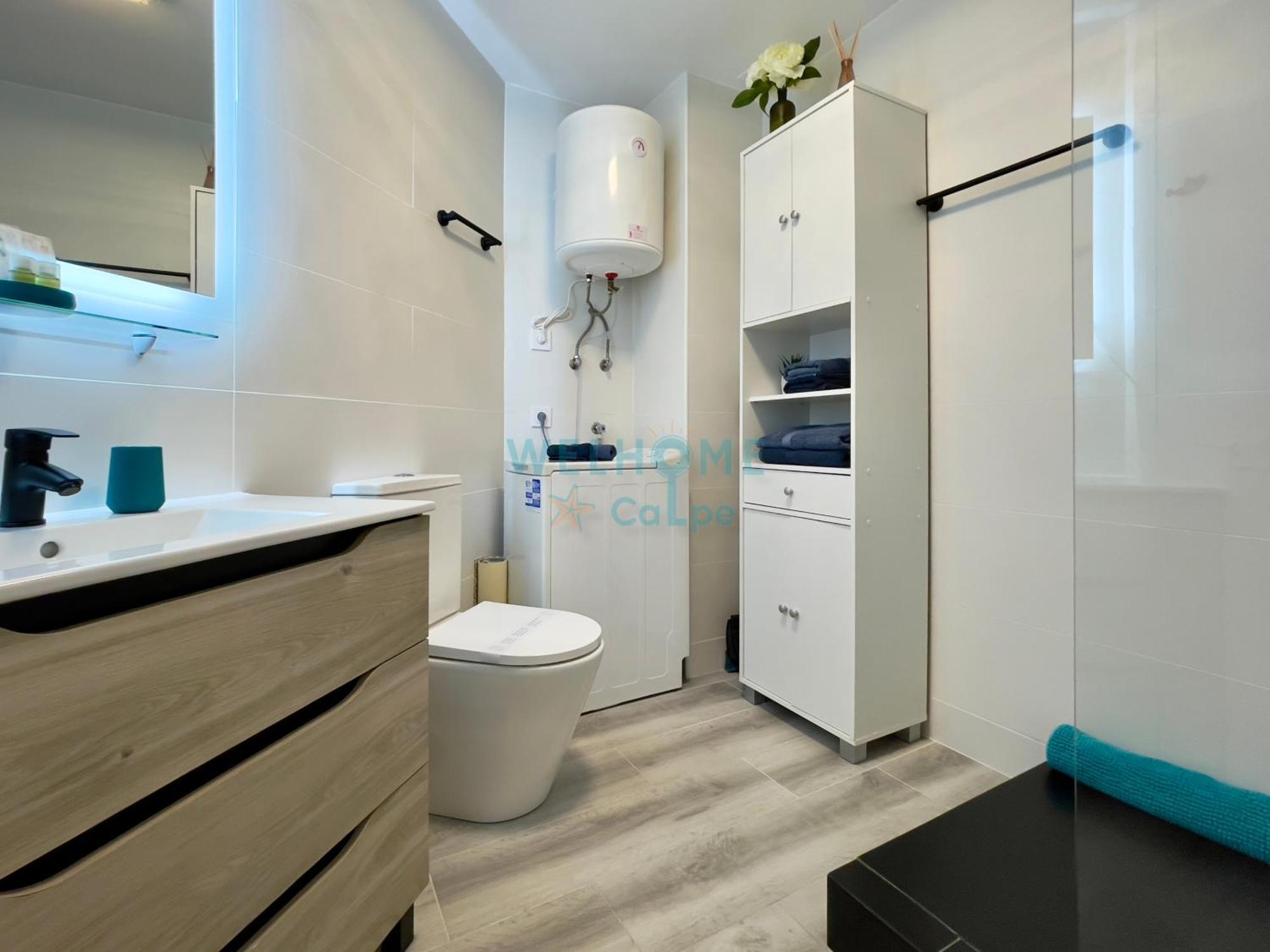 Acuarela Estudio, 1ª Linea, Vista Al Mar, Piscina 卡尔佩 外观 照片