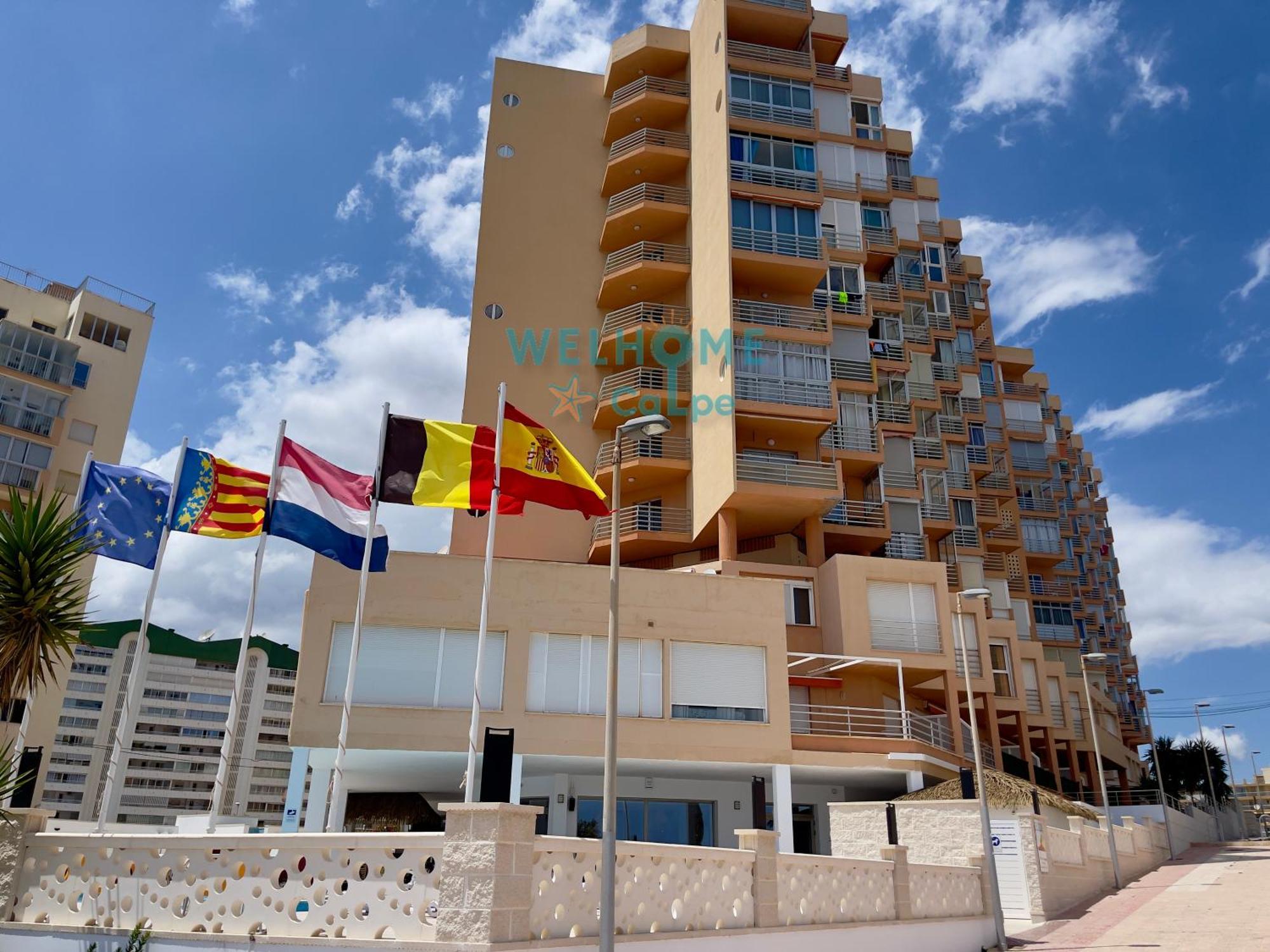 Acuarela Estudio, 1ª Linea, Vista Al Mar, Piscina 卡尔佩 外观 照片